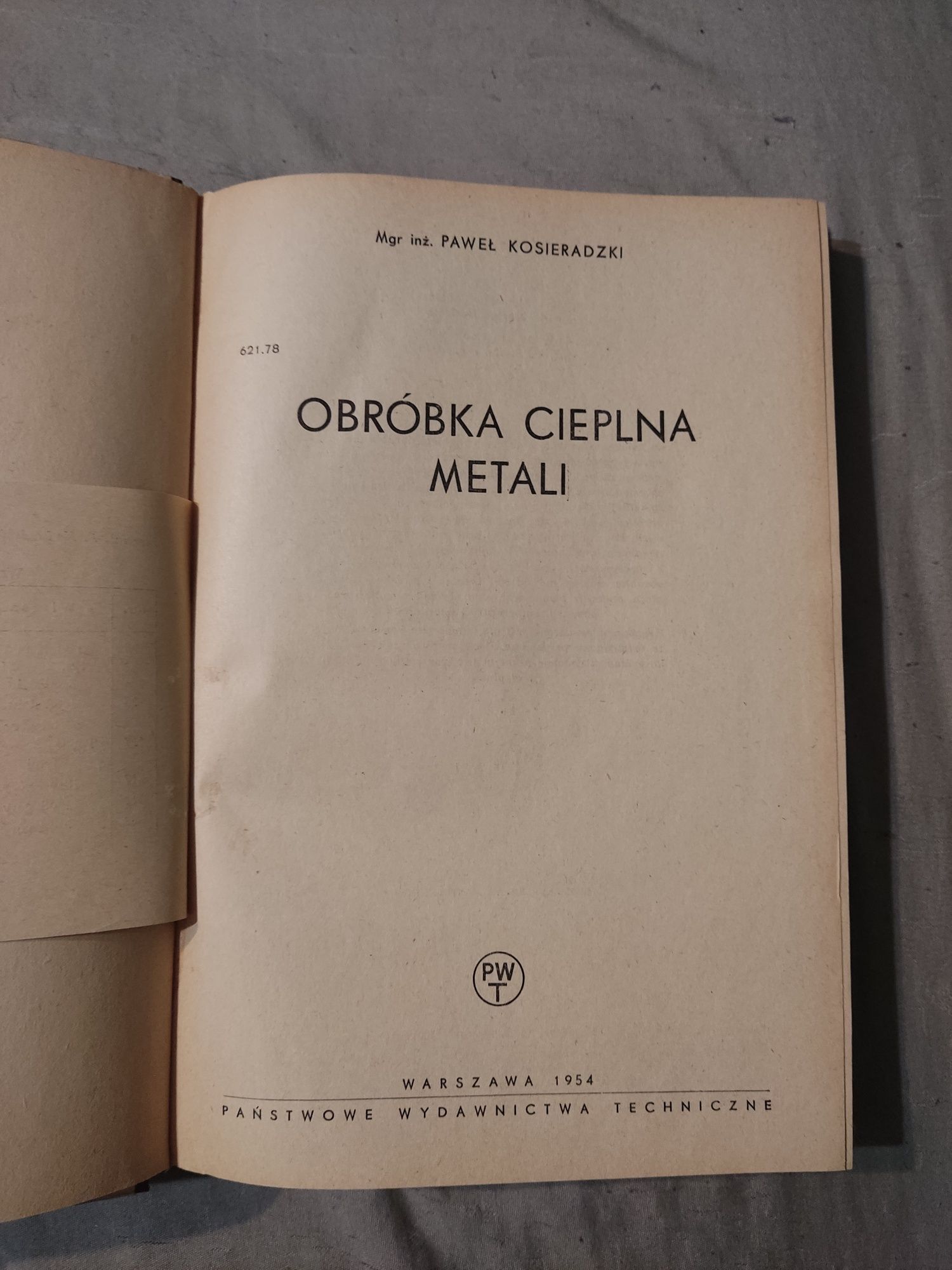 Obróbka Cieplna Metali - Paweł Kosieradzki