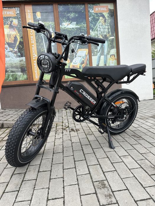 Електровелосипед Фетбайк електрофетбайк Crosser 777