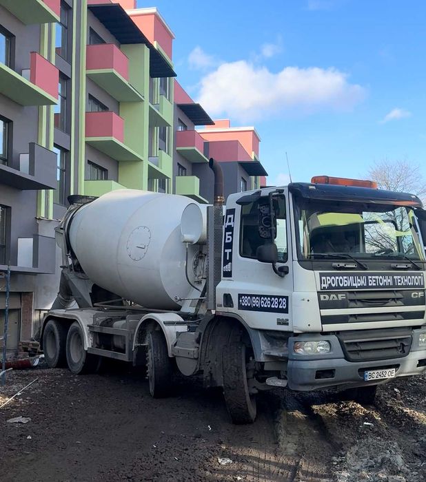 Доставка бетону / Виробництво товарного бетону / ДБТ Завод / М100-М500