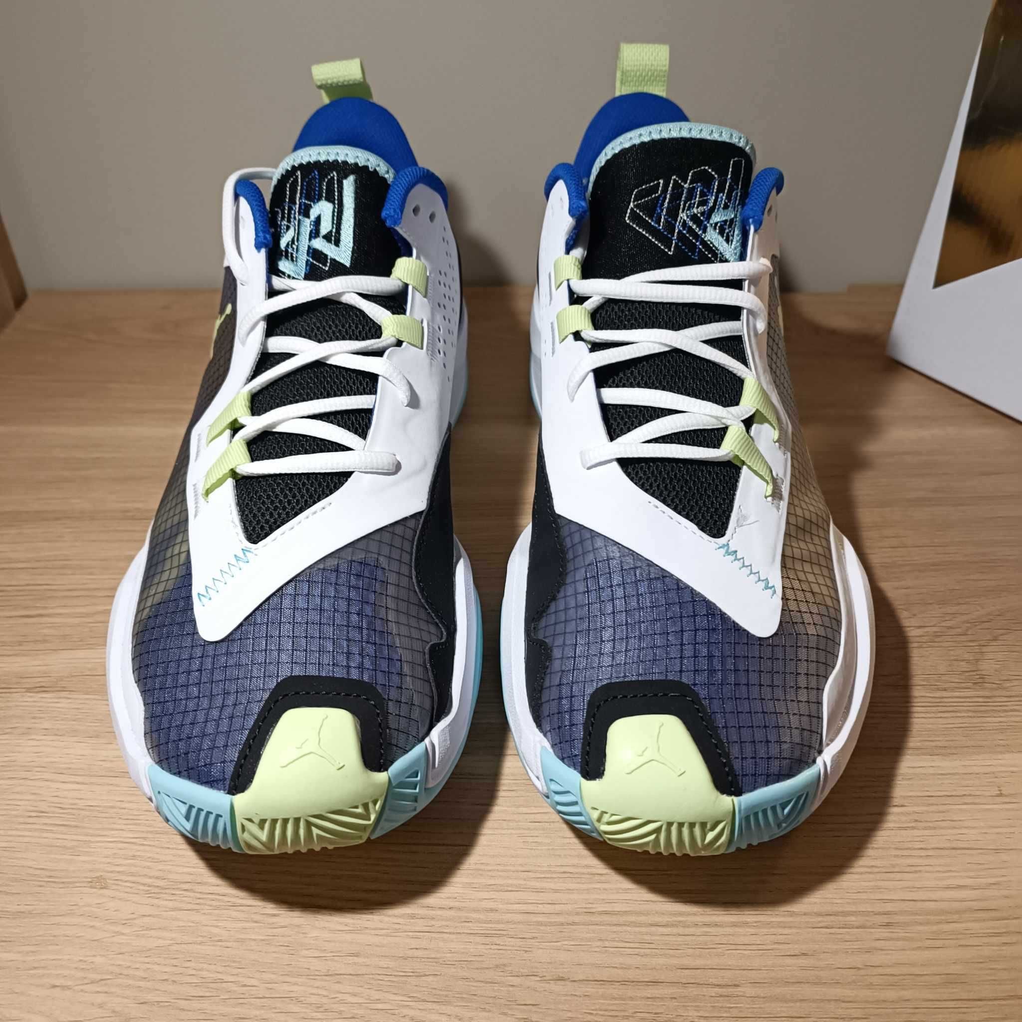 Jordan One Take 4 r. 45 (29 cm) Black/LT Liquid Lime-White