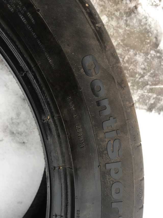 продам летнюю резину Continental Contisport Contact5 275/45/r20 Y XL