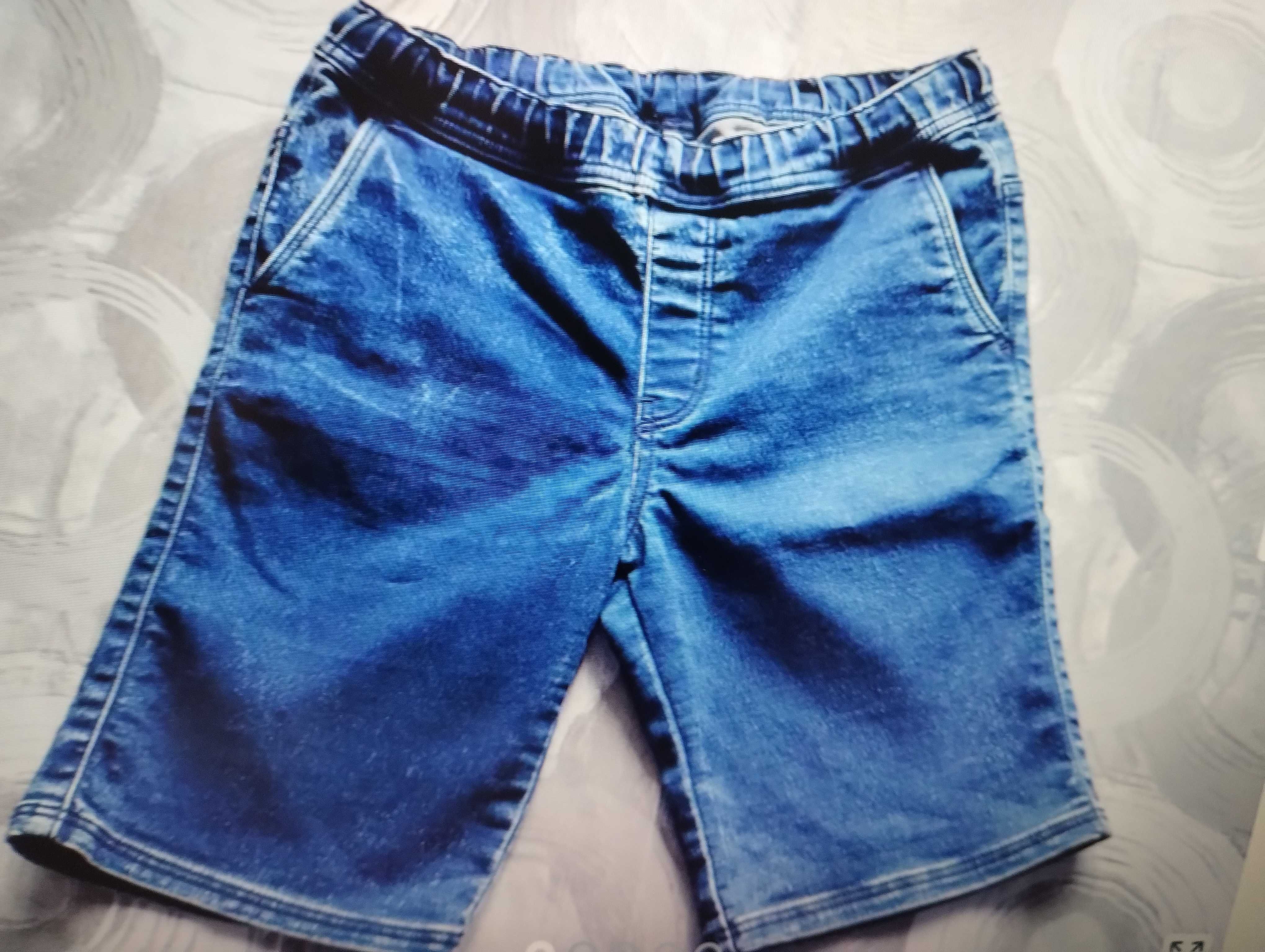 spodenki jeans r. 158 chłopiec 12 - 13 lat