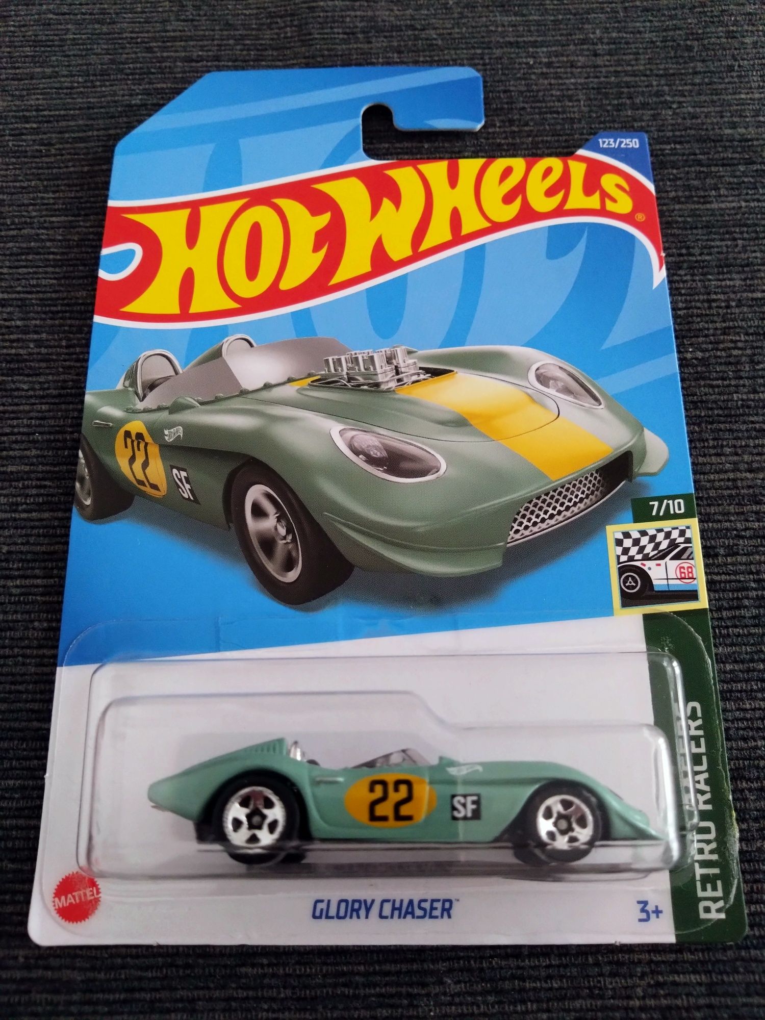 Hot Wheels Glory Chaser Long Card