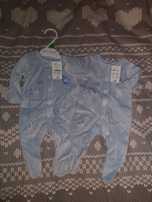 Pajacyk welurowy 2 pak