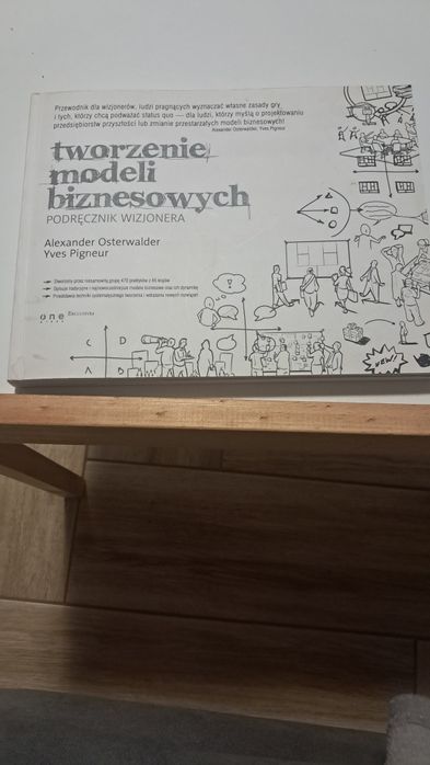 Książka tworzenie modeli biznesowych Alexander Osterwalder