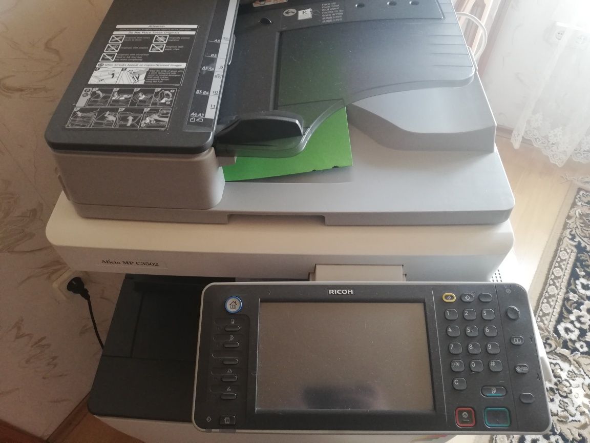 МФУ RICOH Aficio MP C3502 Лазерний кольоровиц А3 + Заправка