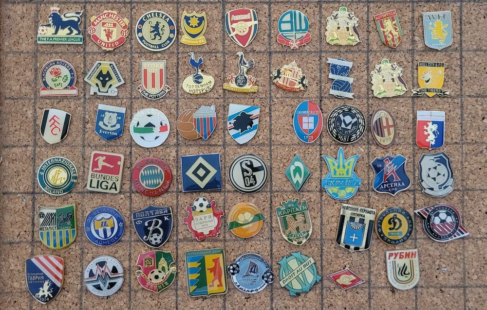 Pins de Clubes de Futbol Europeus