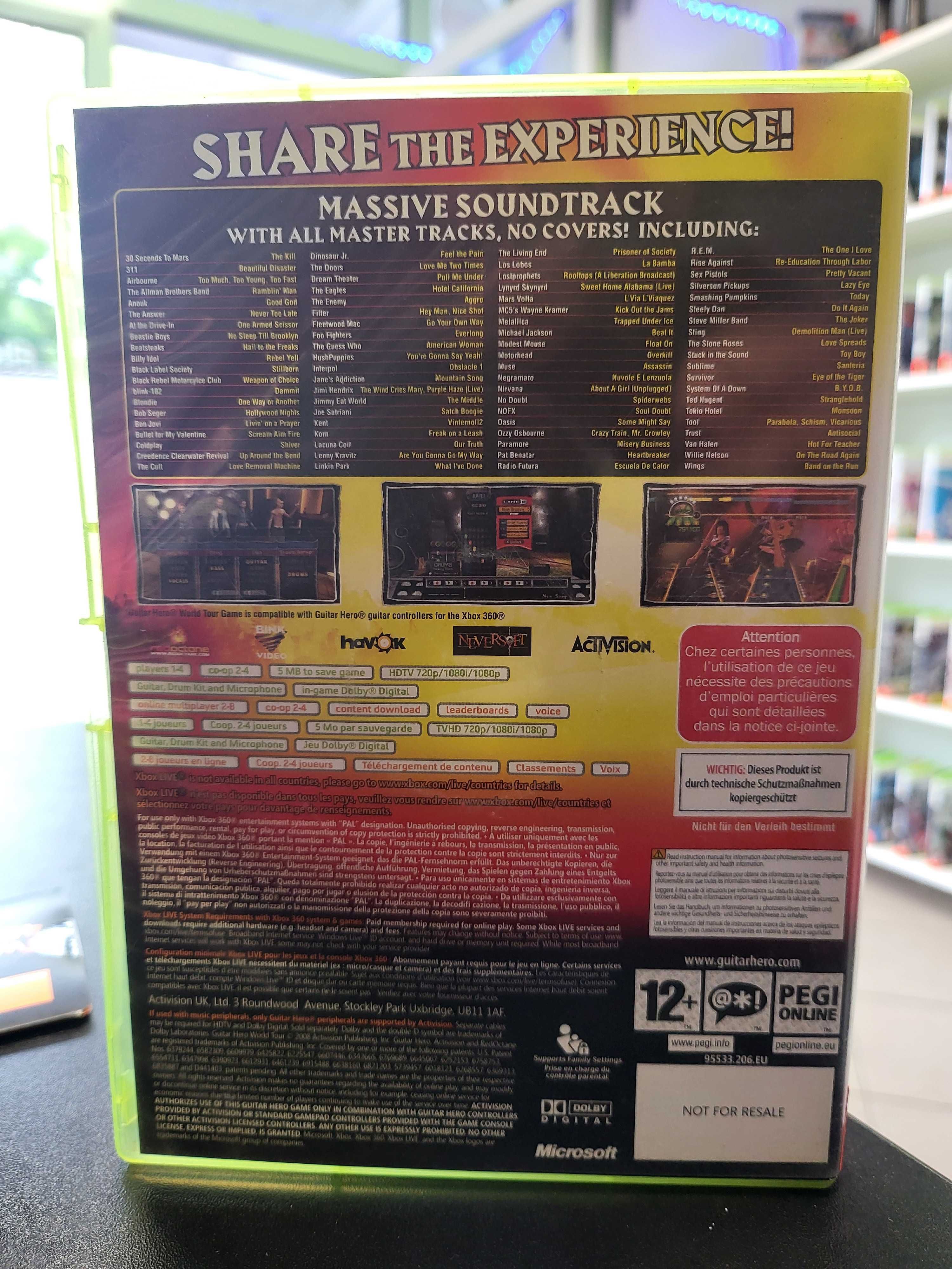 Guitar Hero: World Tour X360 SklepzGramiWWA