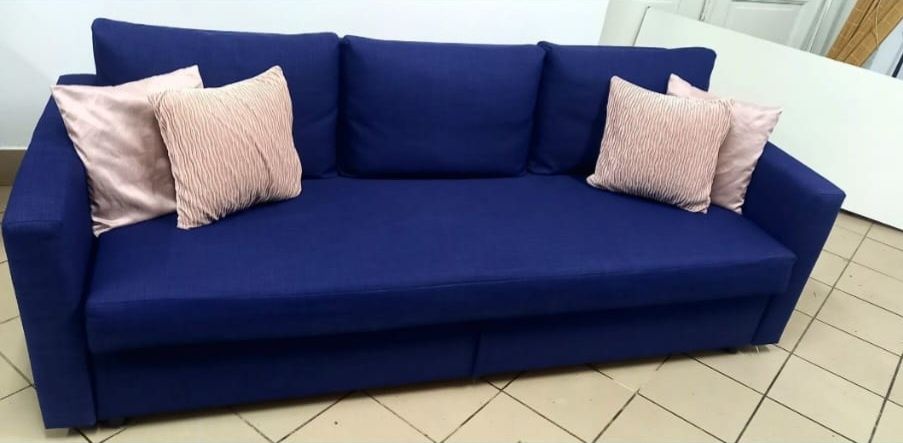 Rezerwacja sofa Ikea Friheten jak nowa kanapa łóżko dowóz transport