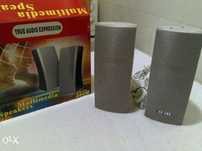 colunas (multimedia speakers) para pc (como novas em caixa)