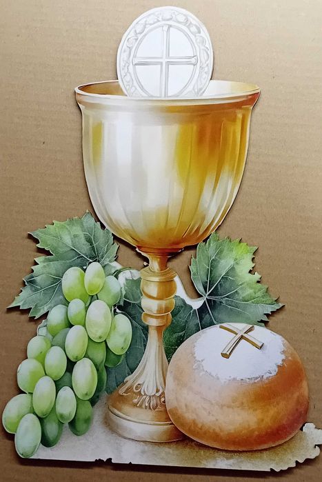 Kielich komunijny dekoracja wielkoformatowa 90cm do kościoła