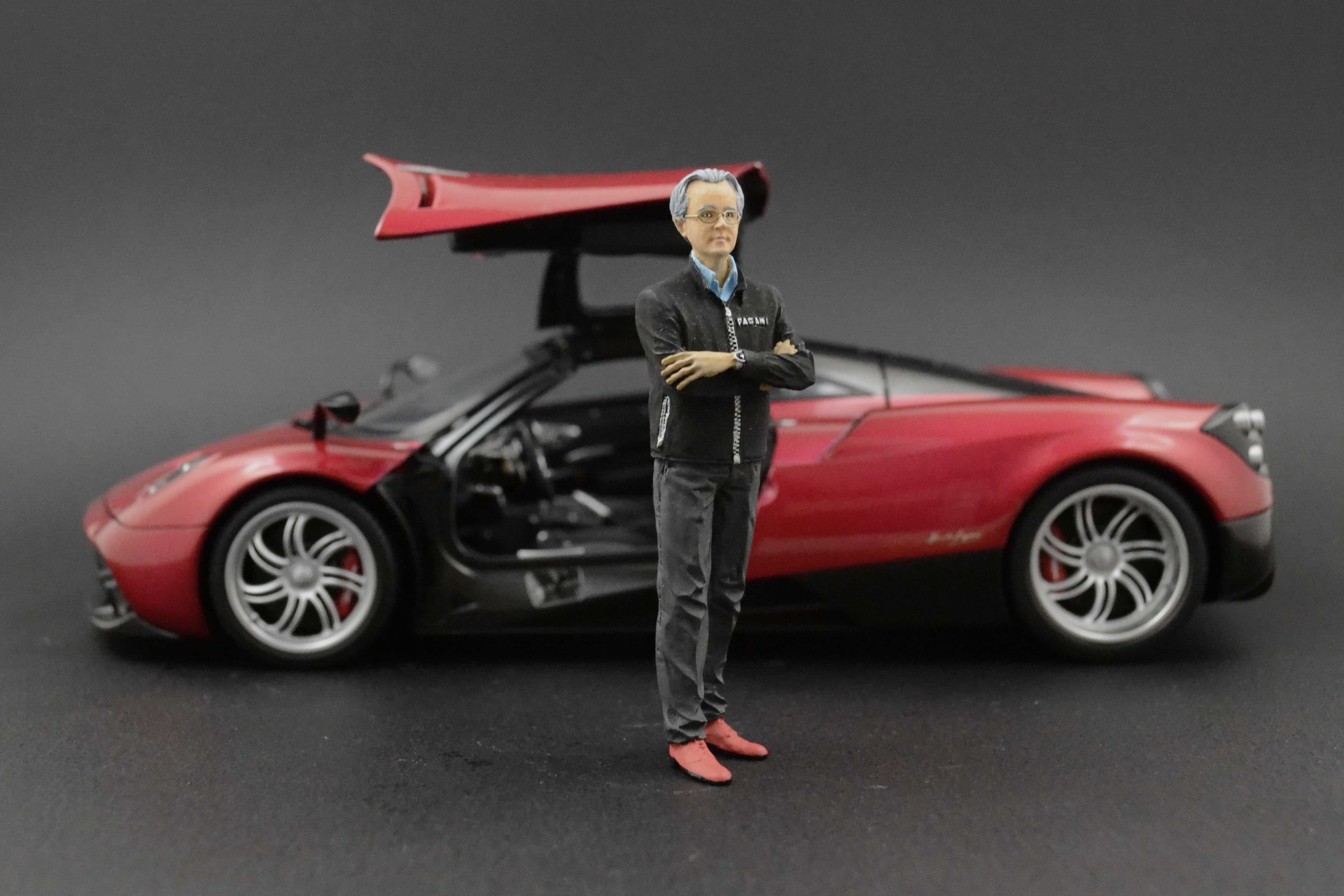 Horacio Pagani  Figurka 1:18 Zonda Utopia Almost Real LCD