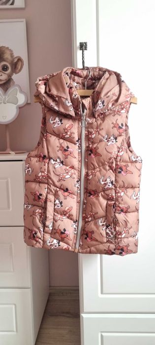 Bezrękawnik dziewczecy HM r 122/128