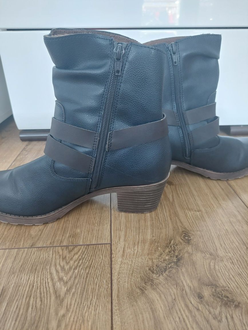 Botki sztyblety damskie FootFlexx