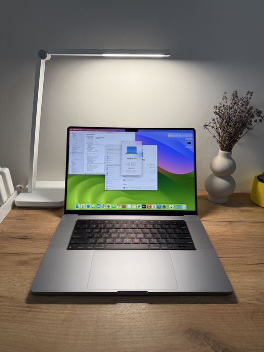 MacBook Pro 16 2021 32GB 1TB SSD 91%