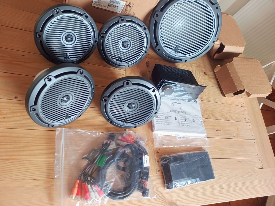Radio Fusion Apollo MS-RA770 JL Audio do łodzi Marine