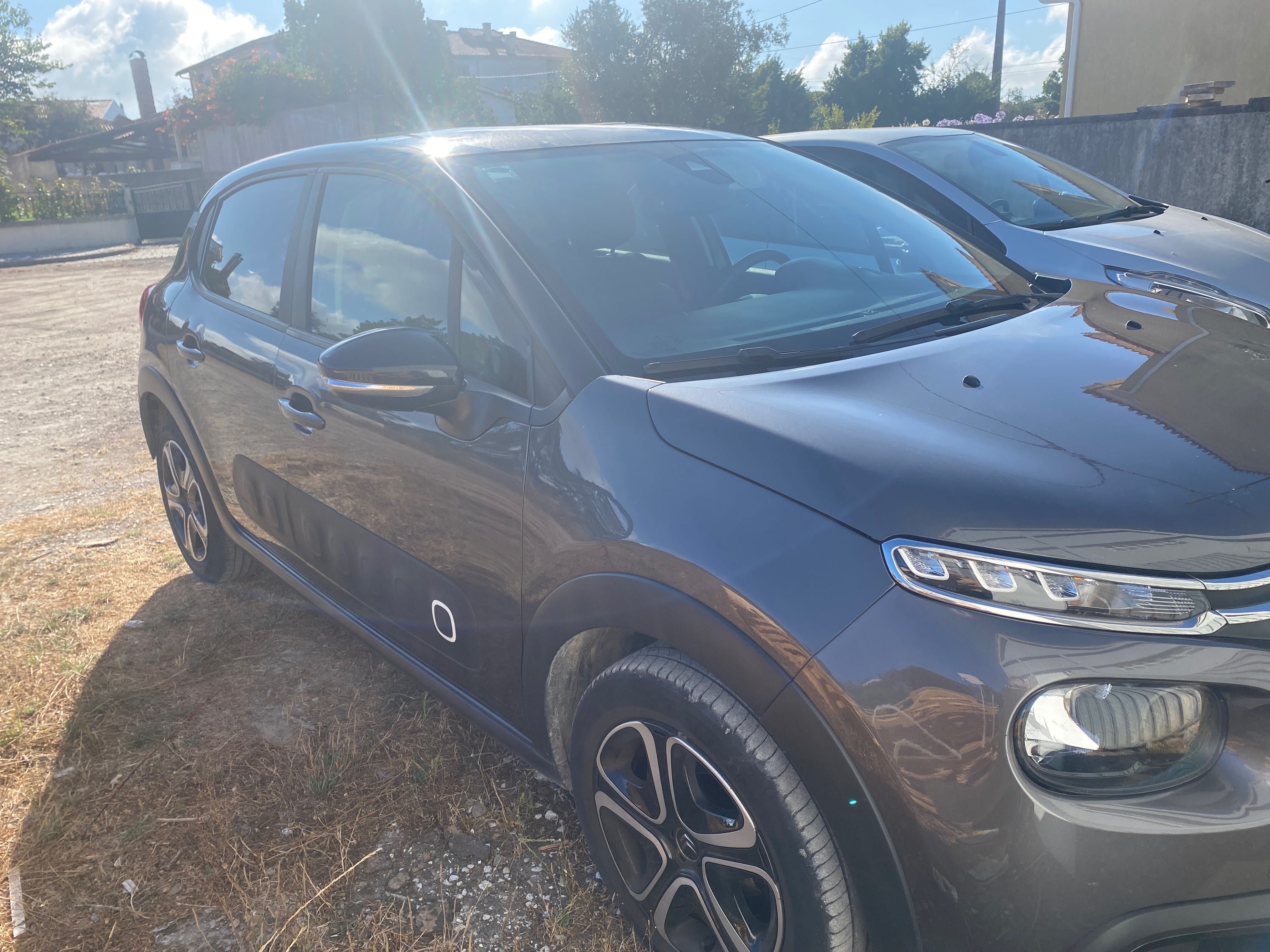 Citroën C3 cinzento