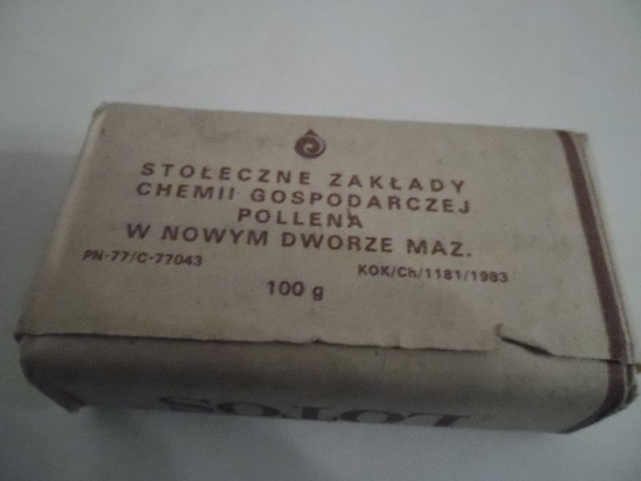Lotos mydło toaletowe wyborowe PRL