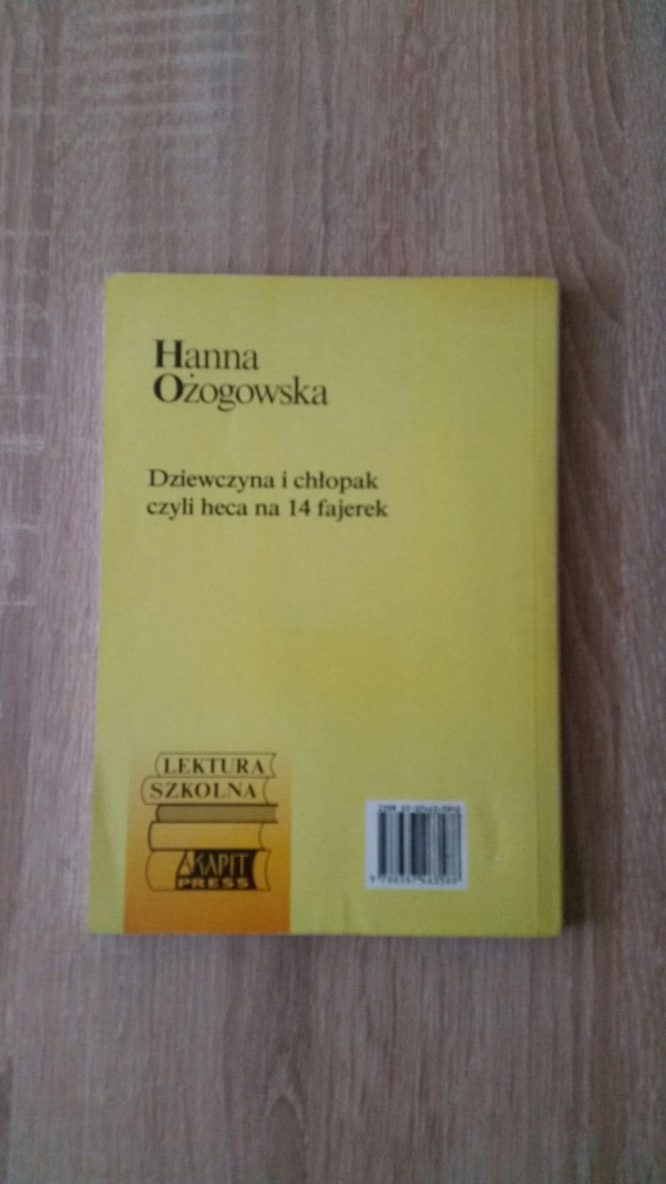 Książka Hanny Ożogowskiej - " Dziewczyna i chłopak ".