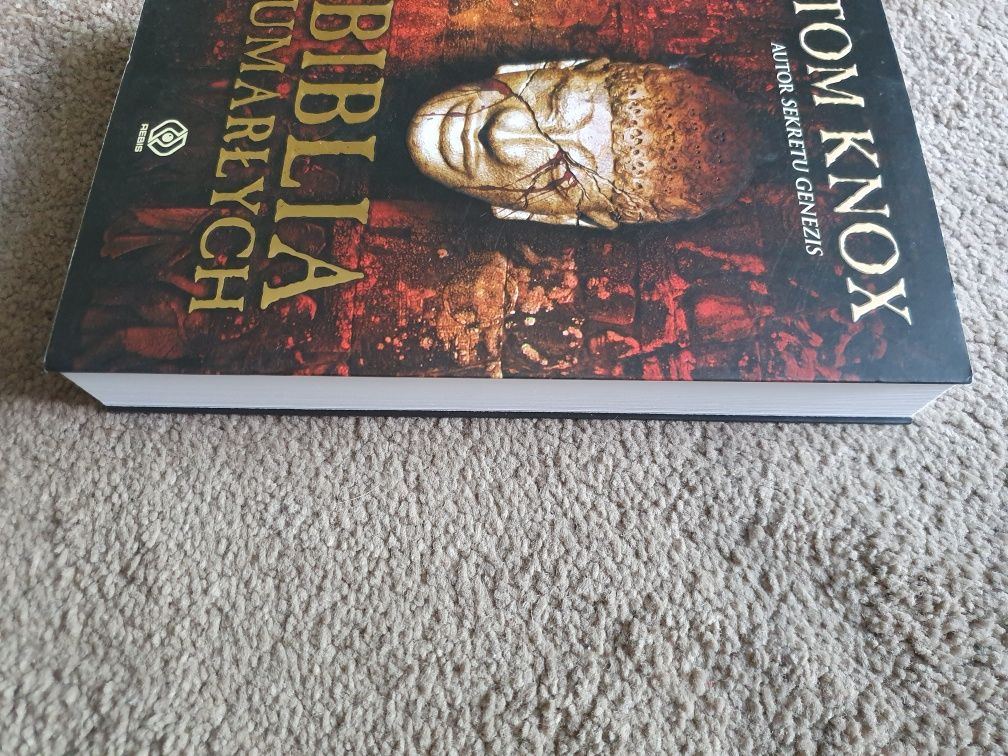 Tom Knox Biblia umarłych stan idealny jak nowa