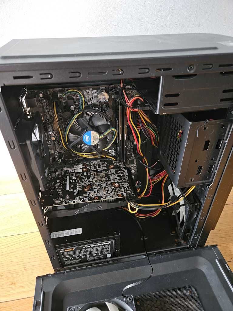 Komputer PC mATX Intel i5-4590 4-rdzenie GeForce GTX 1060 Windows 11