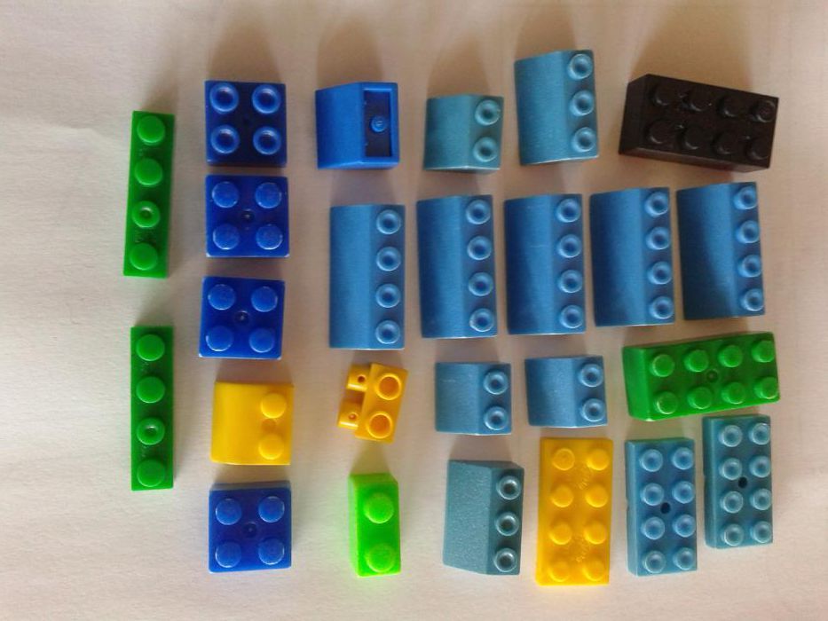 peças construção compatível com tipo Lego
