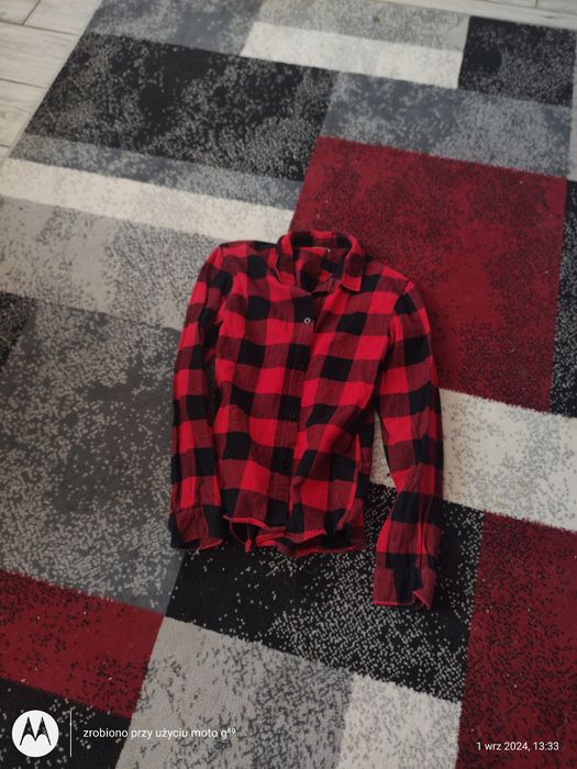 Koszula damska w kratkę