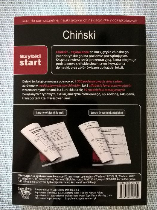 książka "Chiński. Szybki start"