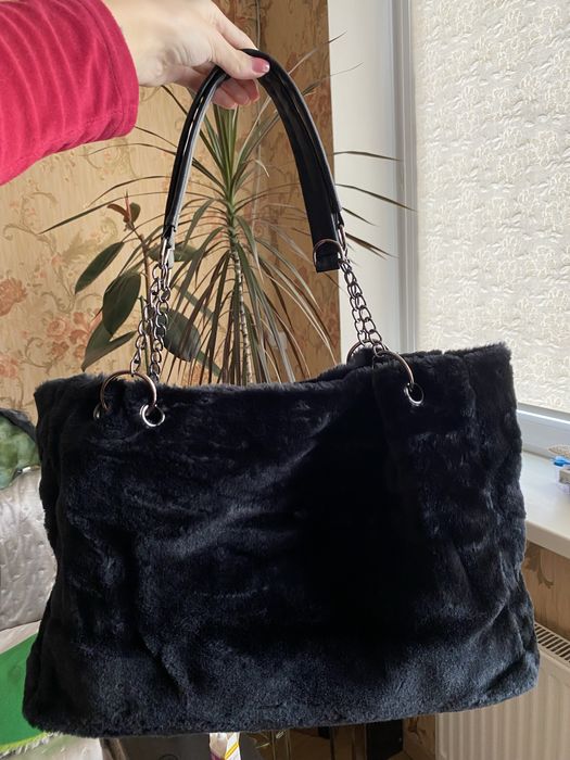 Сумка велика плюшева