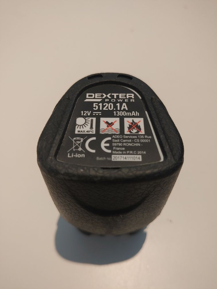 Bateria Dexter Power 12V o pojemności 1.2Ah. Jak nowa.