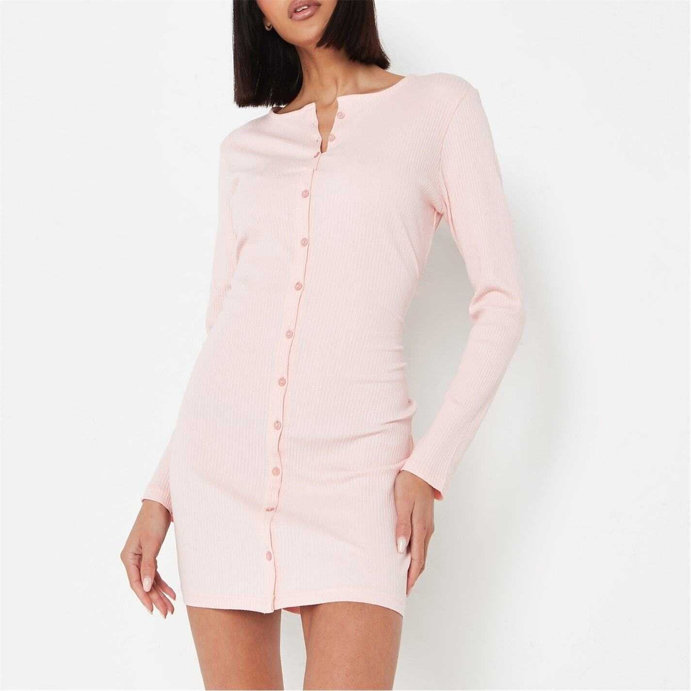 Missguided Nowa Sukienka Damska Długi Rękaw Eu 40 Bawełna Oryginalna