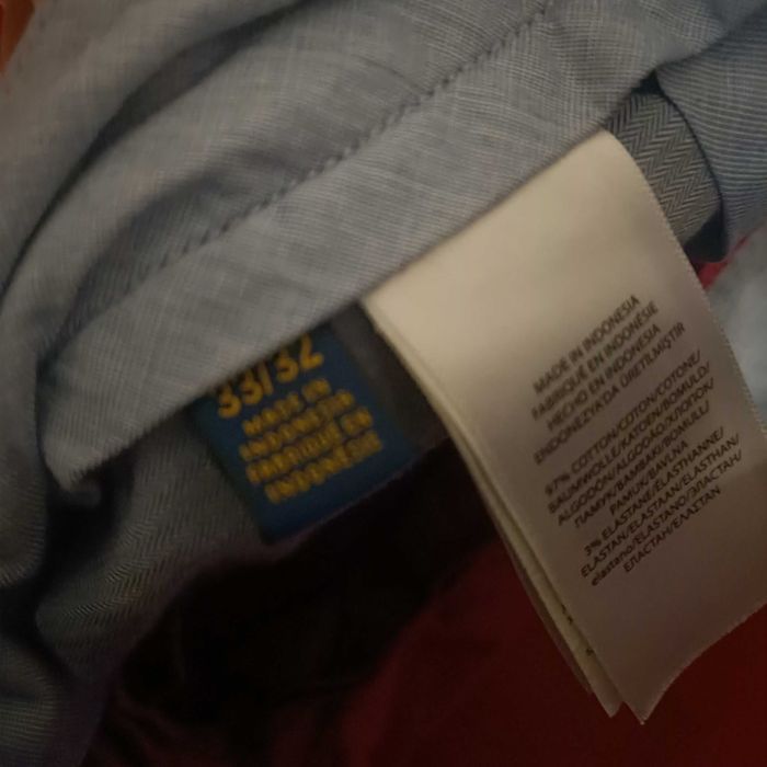 Spodnie Polo Ralph Lauren Chinosy - czerwone