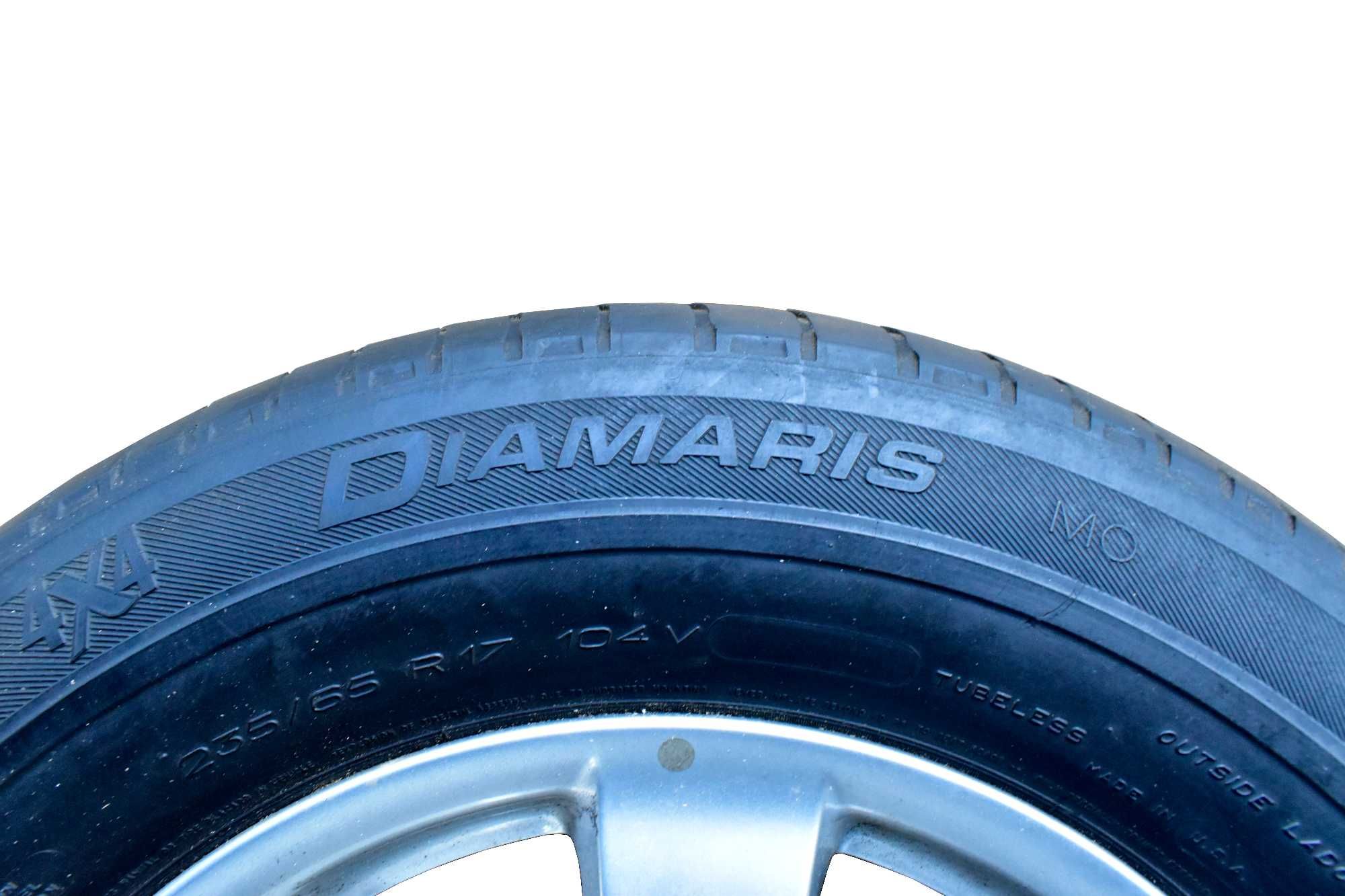 Koła koło opony felgi MICHELIN DIAMARIS 235/65r17 7.5r17 5x112 ET58