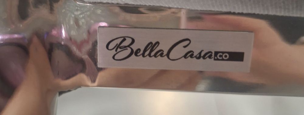 Komplet. Stół i krzesła glamour