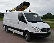 Mercedes-Benz sprinter 313cdi 2013r. podnośnik koszowy - zwyżka