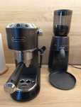Ekspres do kawy DeLonghi Dedica EC685 + młynkek Graef CM702