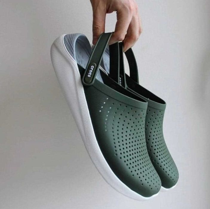 Мужские Крокс Crocs LiteRide  Army/Green Зеление Сабо Крокс 36-45р.