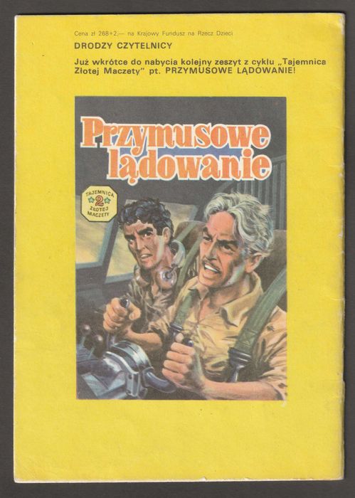 Tajemnica złotej maczety - U progu tajemnicy - J. Wróblewski , Krupka