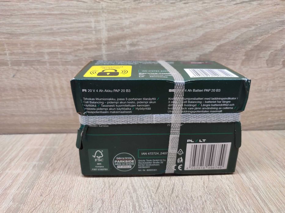 Akumulator Parkside PAP 20 B3 20V 4Ah