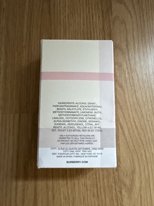 Perfume burberry london novo