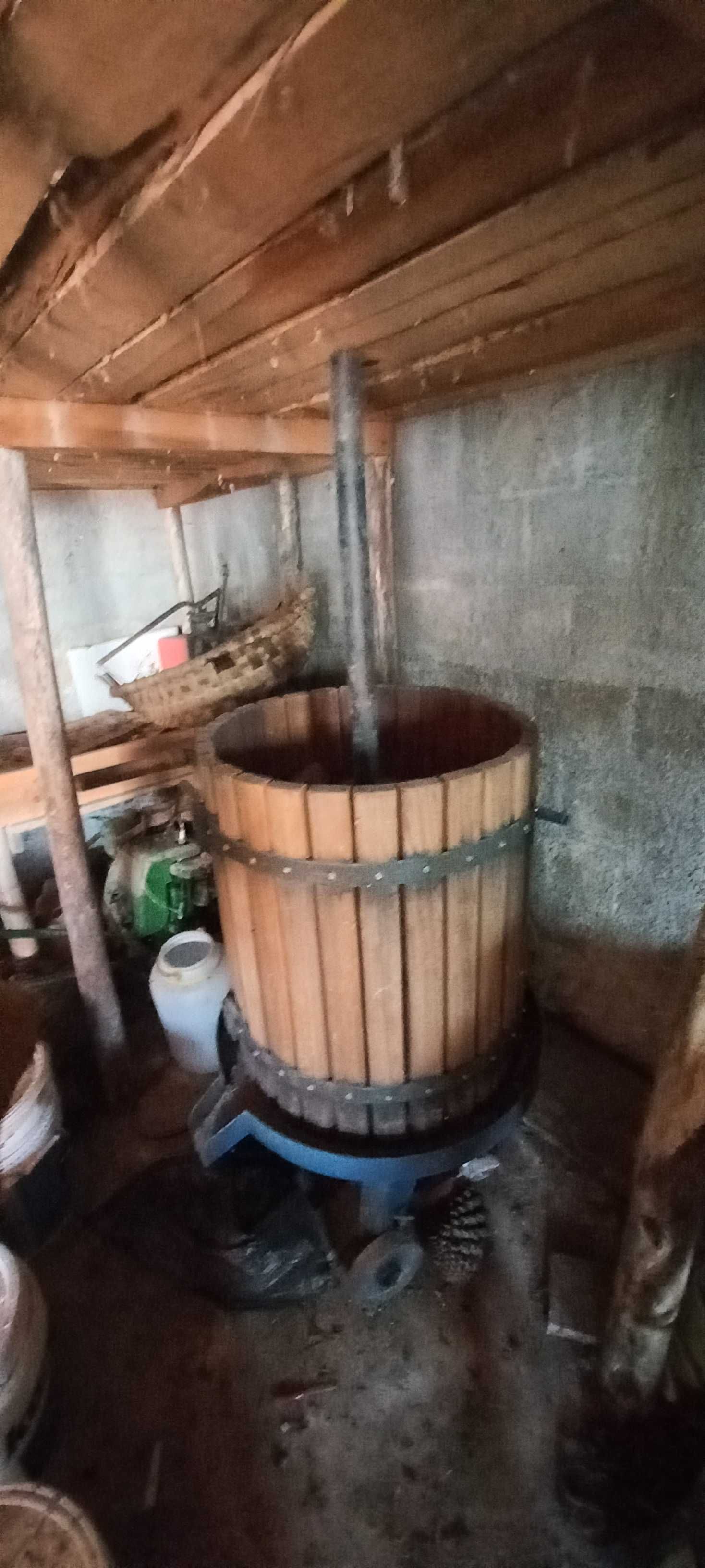 Prensa de espremer Vinho