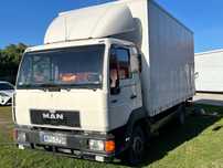 MAN 8-163  I właściciel od 2000r. 8-163 B.dobry stan! Kontener laweta export