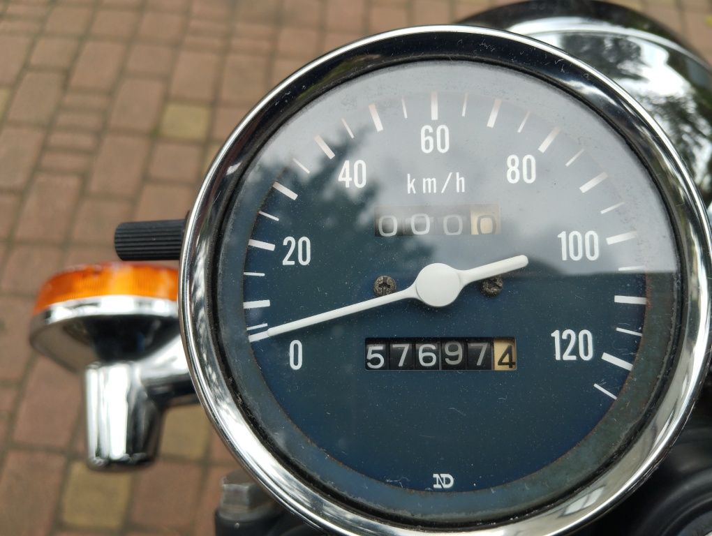 Motocykl chopper Suzuki gn125,Gienek,piękny,PRL,Komar,WSK,SHL,