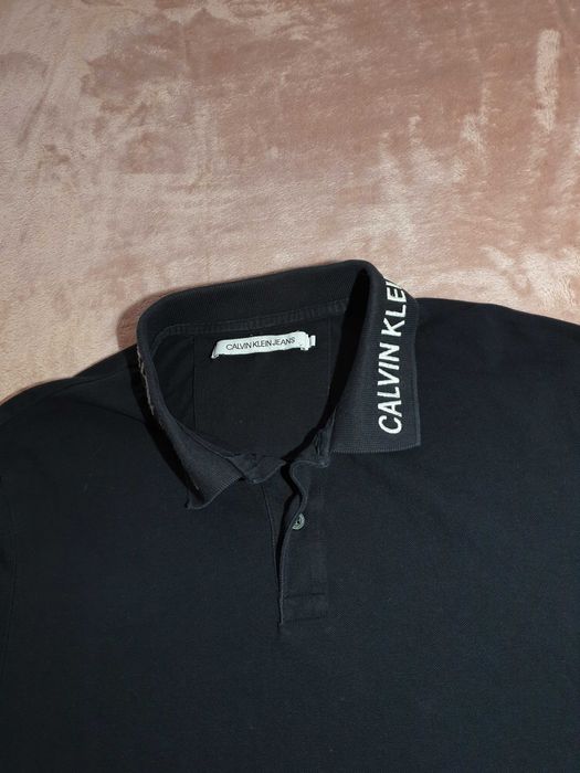 Koszula Polo Calvin Klein bawełna