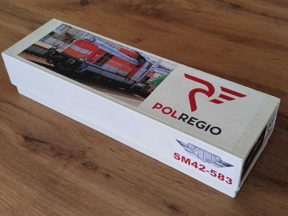 Lokomotywa SM-42 nr 583 PIKO H0 z dekoderem jazdy DCC po patynowaniu