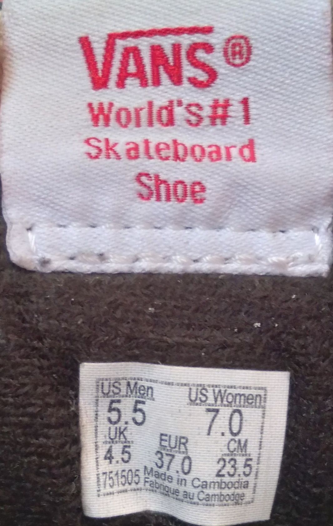 Кеди Vans Sk8-Hi Оригінал 37 розмір