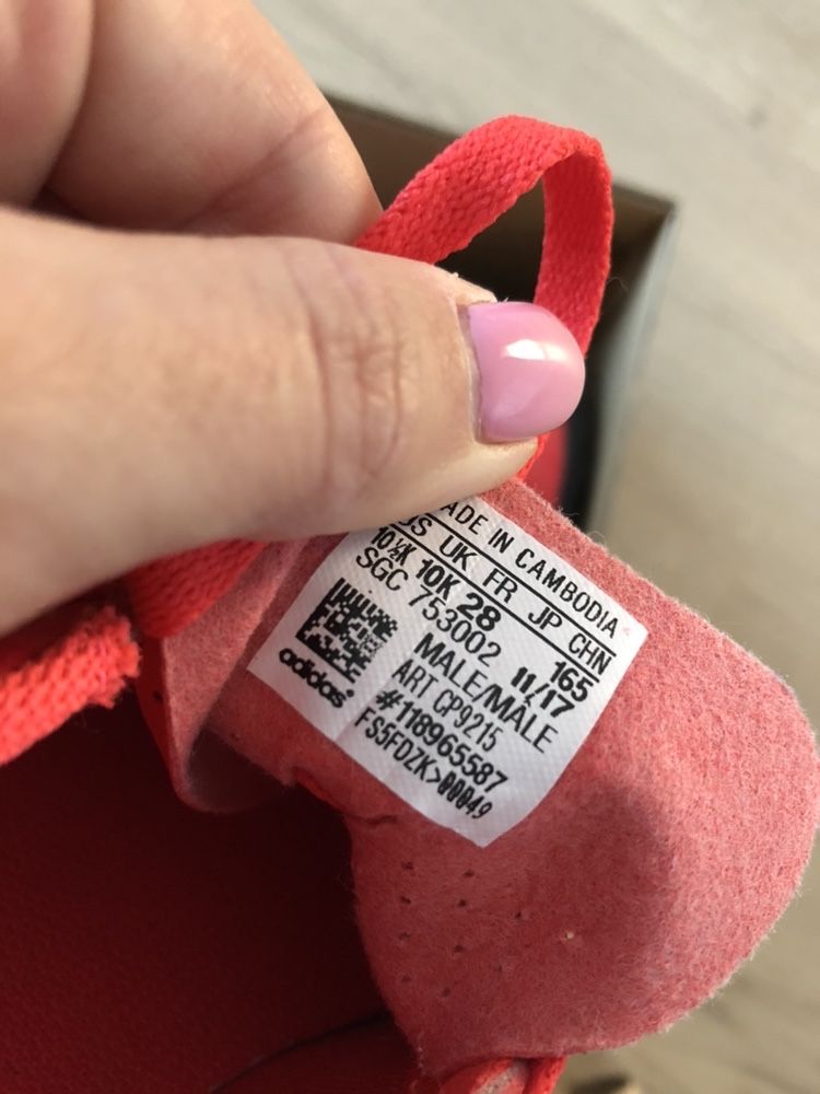 Nowe buty adidasy do piłki rozm. 28 chłopiec adidas korki czerwone