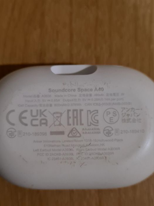 Навушн Anker SoundCore Space A40 White