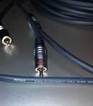 Przewody Audio RCA Interconnect Profigold 5m UŻYWANE