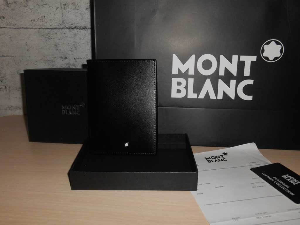 KLIP DO PIENIĄDZE portfel MĘSKI Mont Blanc, skóra 69-003
